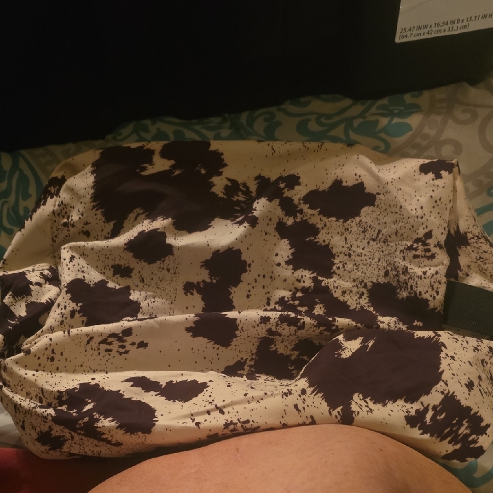 Cow Print Tote Bag